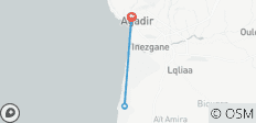 Agadir kort verblijf - 4 dagen - 3 bestemmingen