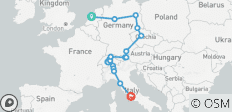 D\'Amsterdam à Rome - 25 destinations