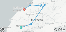 Marrakesh and Imperial Capitals - 8 destinations