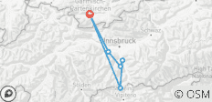 Begeleide Alpenoversteek van Garmisch naar Sterzing - Actieve Familie - 6 bestemmingen