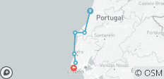 Atlantische Westküste & Sintra Straße (7 Tage) - 6 Destinationen