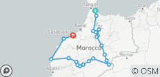 Circuit lune de miel au Maroc 12 jours au départ de Tanger - 23 destinations