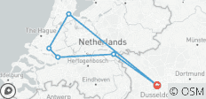 Niederlande von Grachten bis Skylines 2027 - 6 Destinationen