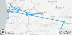 Lo mejor de Madrid y el Duero: Oporto, Salamanca y el Valle del Vino - 21 destinos