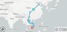 BEIJING À HO CHI MINH CITY (28 jours) - 15 destinations