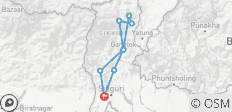 Sikkim & Darjeeling Adventure Trail von G Experiences - 9 Destinationen