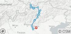 Les vallées alpines italiennes : le Tyrol du Sud, le lac de Garde et Vérone (8 jours)