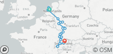 Rhine Highlights with Switzerland 2027 - 12 Days (23 destinations) - 23 destinations