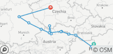 Le Danube en profondeur avec Prague 2027 - 13 jours (de Budapest à Prague) - 13 destinations
