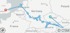Joyaux de l'Europe avec Prague et Londres