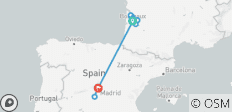Asunto de Burdeos con Madrid 2027 - 15 destinos