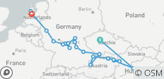 Joyaux de l\'Europe avec Prague 2027 - 18 jours (23 destinations) - 23 destinations