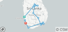 Hoogtepunten van Sri Lanka - 10 dagen - 18 bestemmingen
