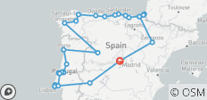Ontdekkingstocht Iberisch Noorden (Superieur) - 16 dagen - 28 bestemmingen