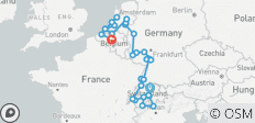 Le Rhin et la Moselle romantiques avec la Suisse emblématique et la Belgique enchanteresse 2027 - 30 jours (from Zurich to Bruxelles) - 42 destinations