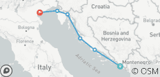 Verborgen juweeltjes van de Kroatische Rivièra 2027 - 8 Dagen (6 bestemmingen) - 6 bestemmingen