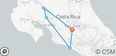 Costa Rica Wildlife Adventure: Volcanoes, Cloud Forests & Pacific Coast (9 Days / 8 Nights) - 5 destinations