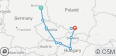 Prachtige steden in Midden- en Oost-Europa, met Berlijn, Praag, Wenen, Boedapest en Krakau (van Berlijn naar Krakau, 2027) - 10 bestemmingen