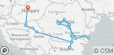 Along the Danube, the Balkan peninsula and Budapest (port-to-port cruise, 22 destinations) - 22 destinations