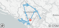Montenegro: Kleines Land aktiv & vielfältig (12 Tage) - 32 Destinationen