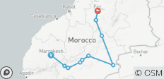3 jours de voyage dans le désert de Marrakech à Fès - 10 destinations