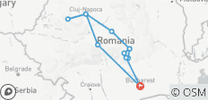 Viaje panorámico y multiactividad en coche por Rumanía - 9 Días - 12 destinos