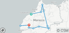 Premium Morocco in Depth avec Essaouira - 13 destinations