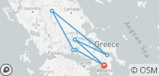 2 Dagen Delphi en Meteora Tour - 7 bestemmingen