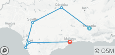 Journey Through Andalucia - 6 destinations