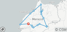 Lo Mejor de Marruecos - Viaje privado de lujo de 11 días a medida Marrakech, Sáhara, Fez y Chefchaouen - 18 destinos