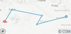 Tour de Tuscany Italy Cycling Tour – Florence to Pisa - 5 destinations