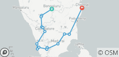 Grande expérience en Inde du Sud, Karnataka, Tamil Nadu et Kerala - 16 destinations
