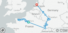 Seine & Rhine revealed for Wine Lovers - 31 destinations