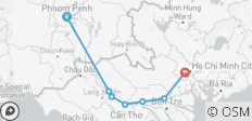 Croisière de 4 nuits sur le Mékong - du Cambodge au Vietnam - Mekong Navigator - 7 destinations