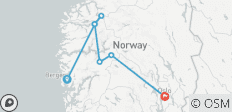 Highlights of Norway (Bergen to Oslo) (2027) - 7 destinations