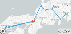 Cultural Treasures of Japan (Tokyo to Kyoto) (2027) - 10 destinations