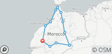 15-tägige Marokko Grand Tour - 12 Destinationen