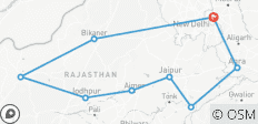 India: Rajasthan & Golden Triangle - 9 destinations
