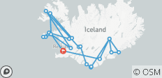 Schiereiland Snæfellsnes en Zuid-IJsland - 5 Dagen - 24 bestemmingen