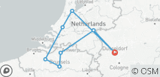 Pays-Bas et Belgique, MS CruceRio - 8 destinations