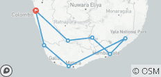 Sri Lanka Wildlife Tour - 8 destinations