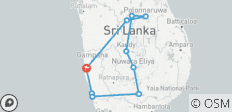 Sri Lanka Tour with Luxury Hotels - 11 destinations