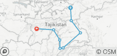 M41 ROAD: PAMIR HIGHWAY AND WAKHAN CORRIDOR - 6 destinations