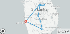 8 Days Sri Lanka Tour - 8 destinations