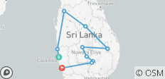 Randonnée confortable au Sri Lanka (14 jours) - 10 destinations