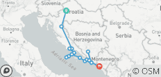 Wunder der Adria (Deluxe Superior) - 14 Tage - 17 Destinationen