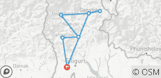 Nordost-Himalaya, Darjeeling nach Gangtok erleben - 8 Destinationen