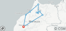 6-Day Imperial Cities Tour – Casablanca, Rabat, Meknes, Fez & Chefchaouen - 9 destinations