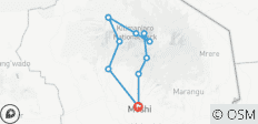 6 jours Route Machame - Ascension du Kilimandjaro