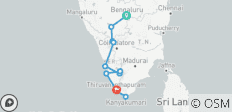 South India Heritage and Nature Experience - 15 destinations
